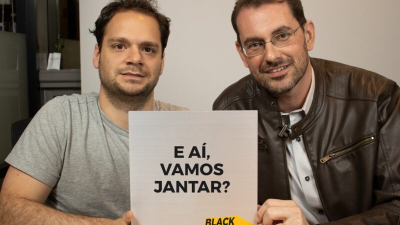 Black Friday: quer jantar com o Tiago Reis e o Prof. Baroni? Saiba como