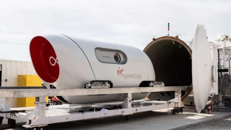 Virgin Hyperloop One: trem-bala de 1.200 km/h conclui teste com humanos