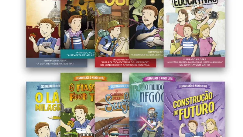 Instituto Liberdade lança coleção de livros infantis sobre liberalismo