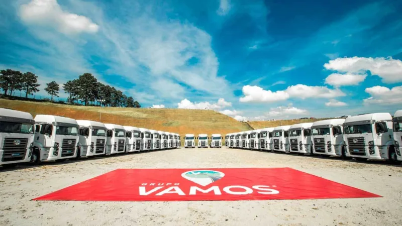 Vamos (VAMO3), da Simpar (SIMH3), precifica oferta a R$ 26 por ação e levanta R$ 889 mi