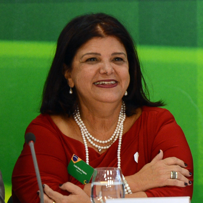 Luiza Trajano negou que é candidata a presidente do Brasil ou que estaria filiada a algum partido político.