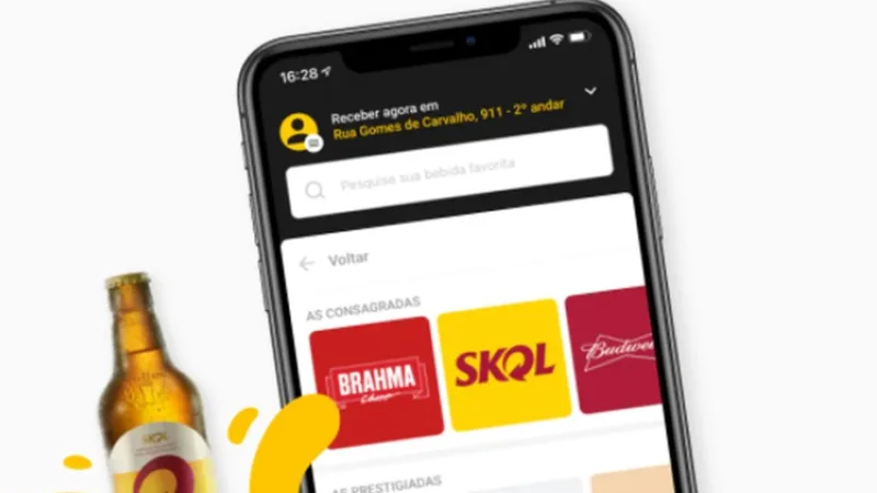 Ambev (ABEV3) anuncia frete grátis em pedidos de bebidas pelo Zé Delivery