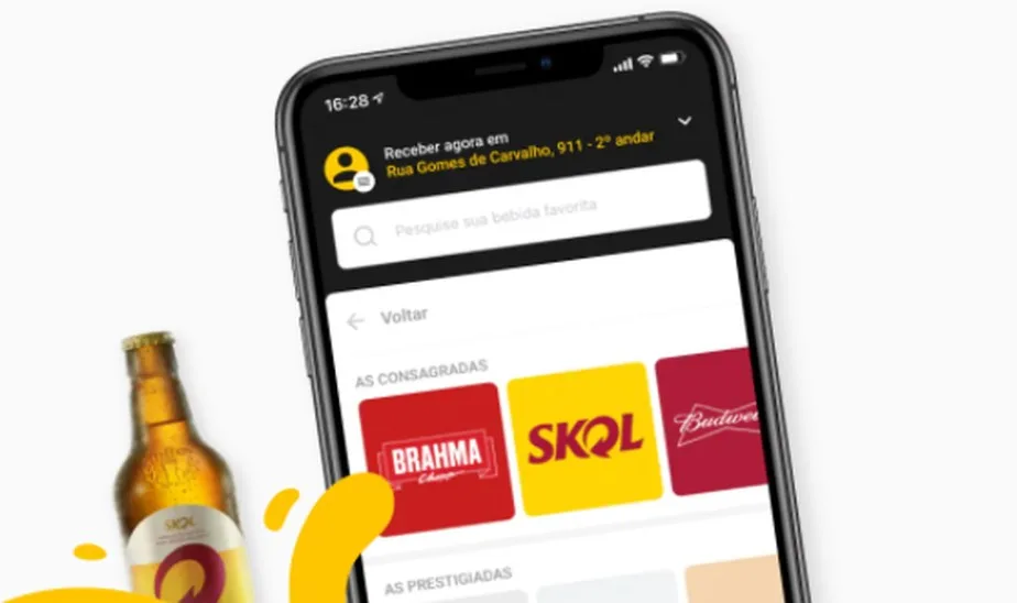 Ambev (ABEV3) anuncia frete grátis em pedidos de bebidas pelo app Zé Delivery