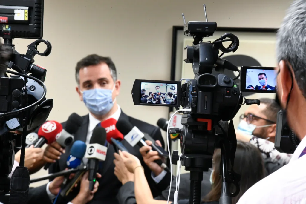 Rodrigo Pacheco (DEM-MG), presidente do Senado Federal