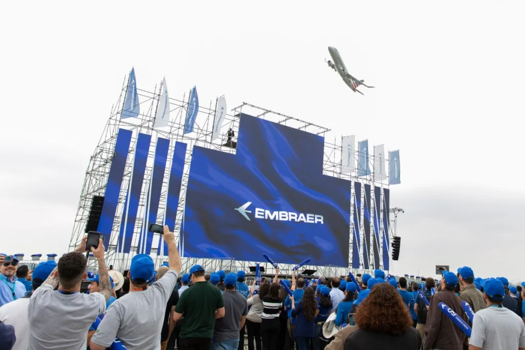 Embraer (EMBR3) Foto: Divulgação