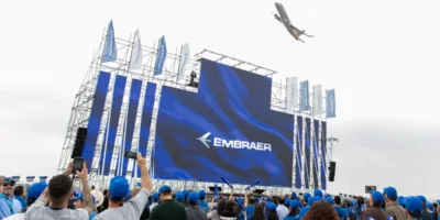 Embraer (EMBR3): lucro líquido ajustado aumenta 20% no 2T23, para R$ 279 milhões