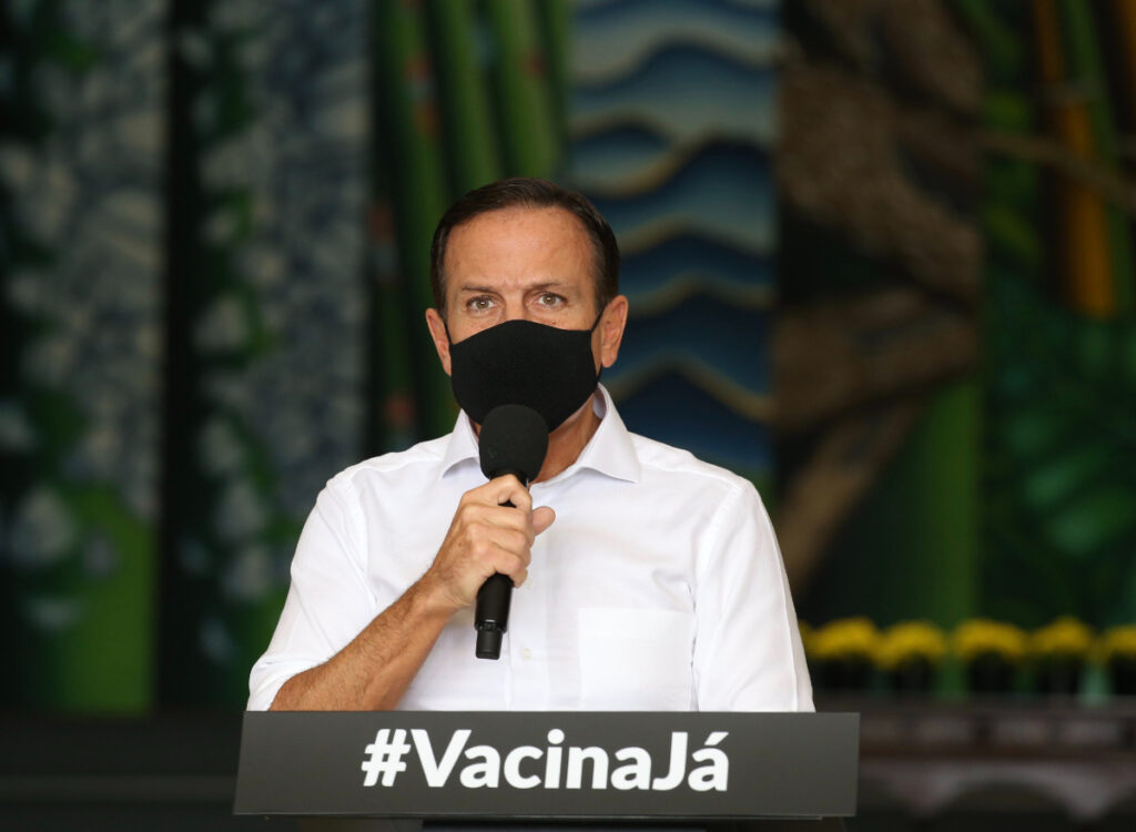 Com aceleração da vacinação, o Governo de São Paulo também decretou fim do home office no serviço público estadual recentemente - Foto: Governo do Estado de São Paulo