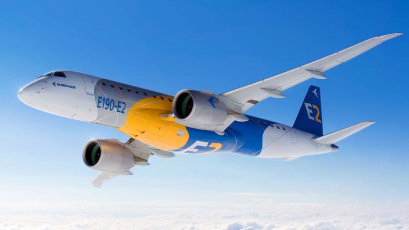 Embraer (EMBR3) recebe pedido de encomenda de quatro jatos E 195-E2 da Luxair