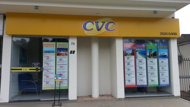 Ações da CVC (CVCB3) saltam mais de 4% após compras na Argentina
