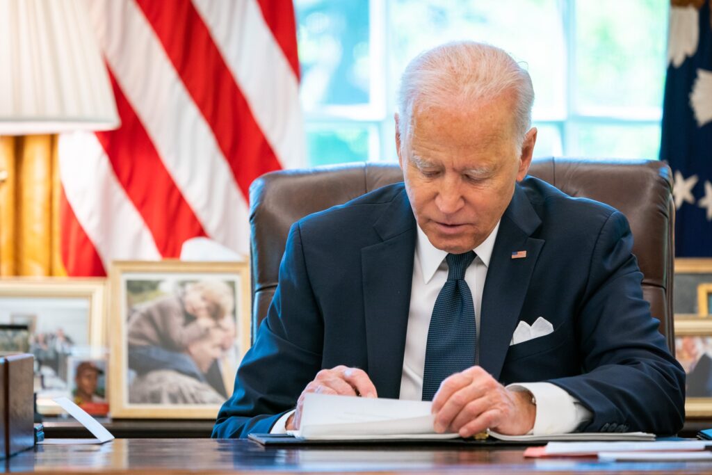 O presidente dos Estados Unidos, Joe Biden