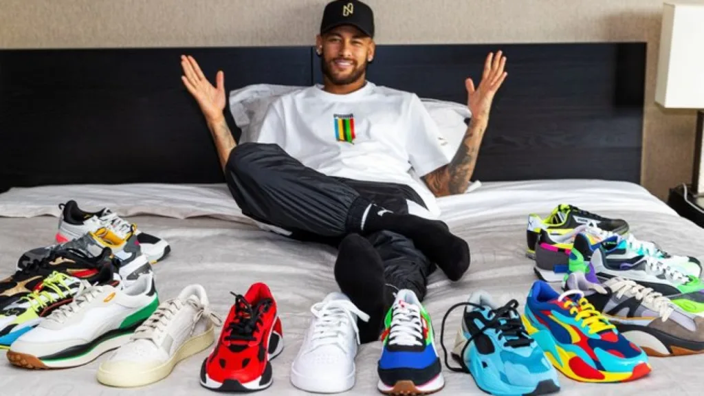 Neymar assinou com a Puma após saída da NIke, em contrato mais caro da história do futebol, superando Messi e Cristiano Ronaldo - Foto: Reprodução Redes Sociais