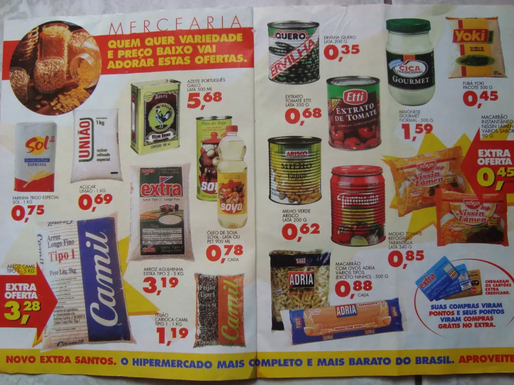 Inflação é um dos principais vilões do orçamento do consumidor médio - Foto: Reprodução Extra