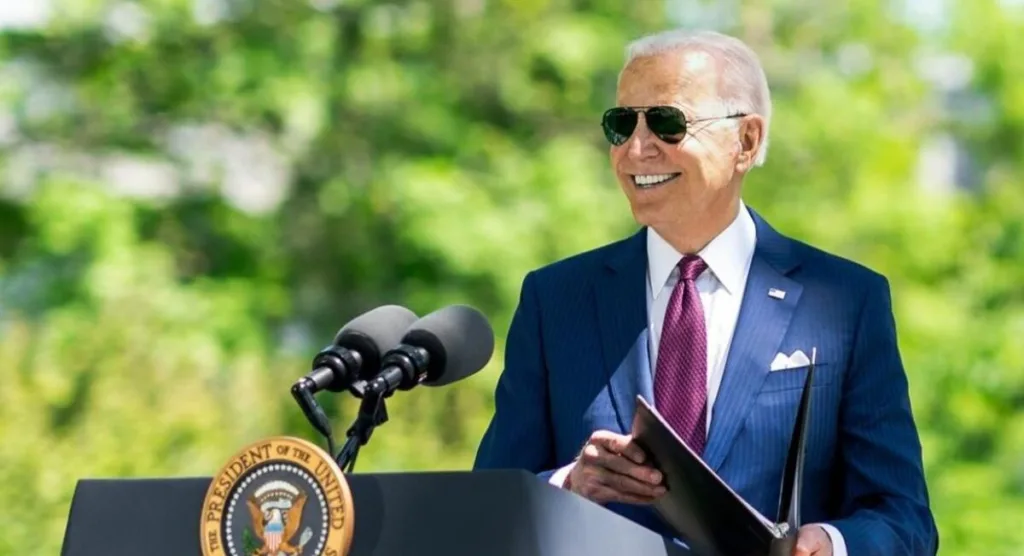 Biden demonstra otimismo mas entoa preocupação dos dirigentes do Fed por conta da inflação - Foto: Reprodução Instagram
