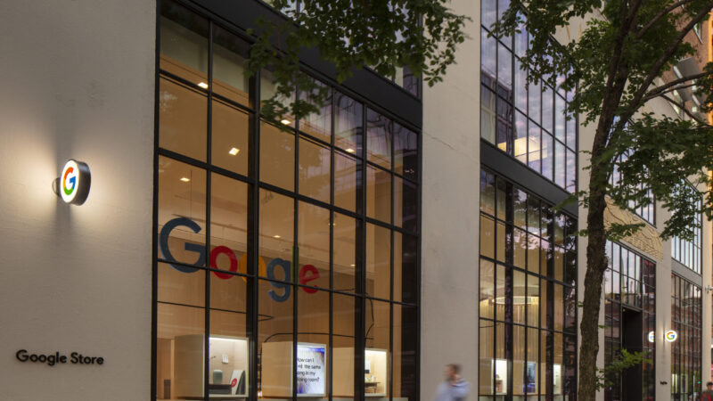 Google (GOGL34) abre sua primeira loja física fora da sede