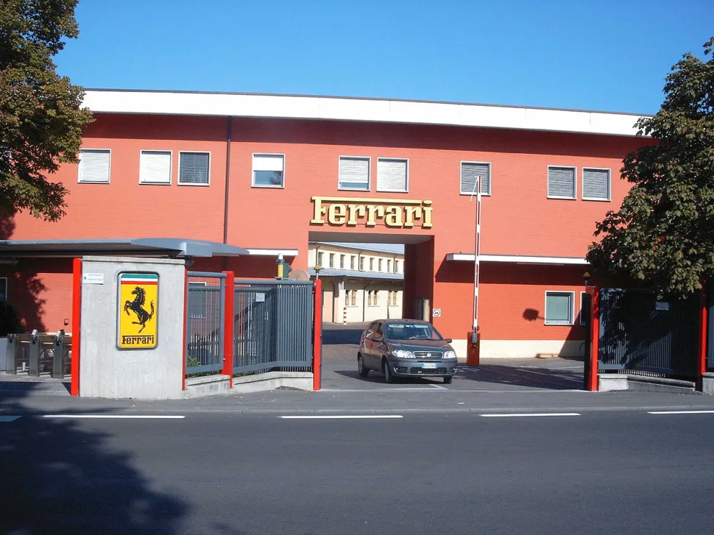 Sede da Ferrari em Maranello,