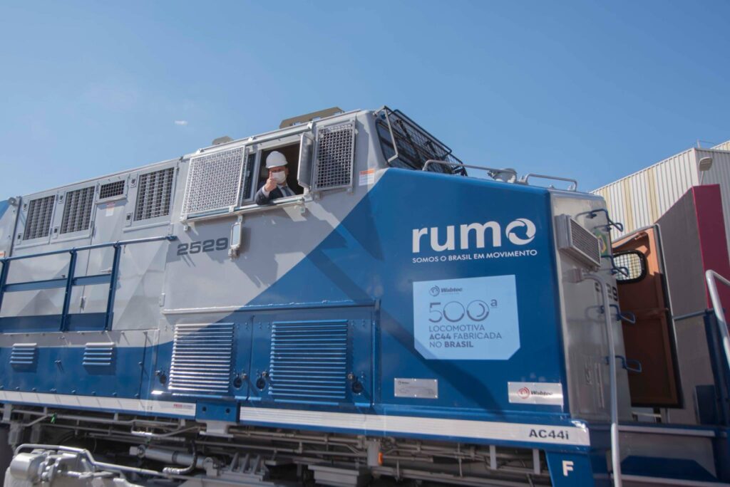 Rumo (RAIL3). Foto: Reprodução Facebook