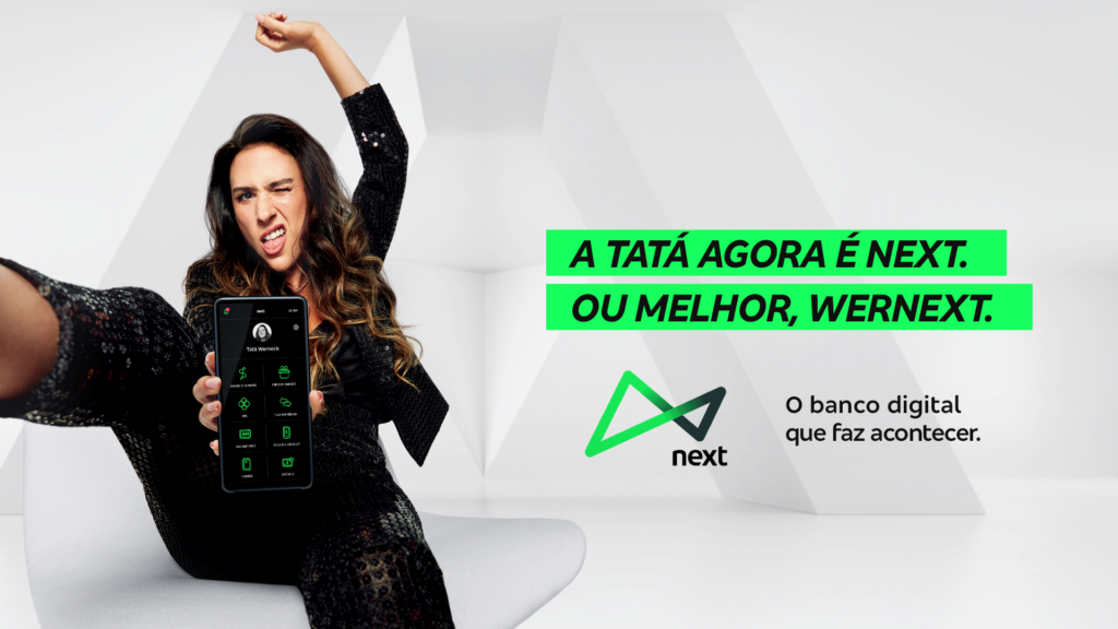 Next anuncia Tatá Werneck como embaixadora da marca