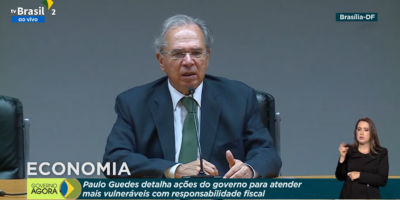Paulo Guedes defende Renda Mínima, diz que não pediu demissão e admite furo no teto de gastos