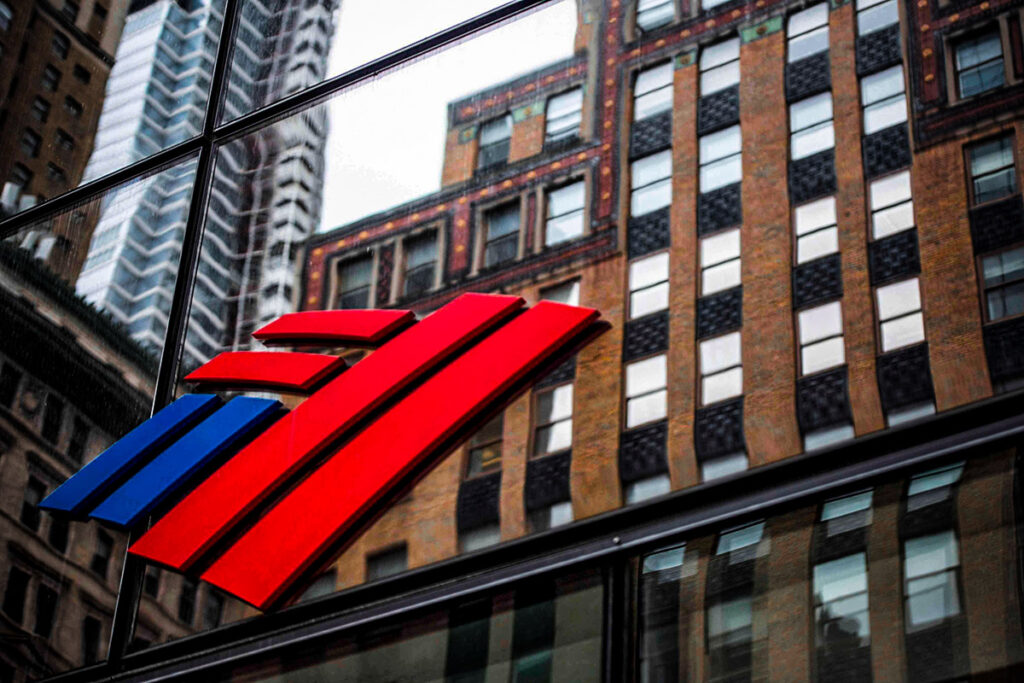 Após divulgação do balanço, ações do Bank of America sobem 2,2% na bolsa de Nova York - Foto: Divulgação/BofA