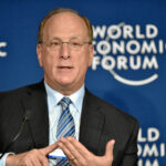 Larry Fink, CEO da BlackRock. Foto: Michael Buholzer/WEF