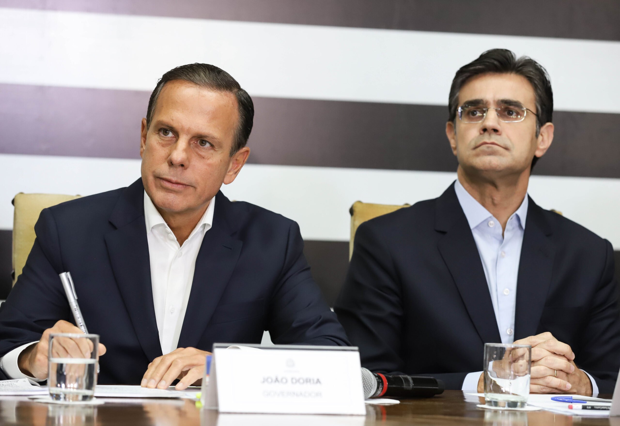 Governador de São Paulo João Doria (PSDB) e vice Rodrigo Garcia (PSDB). Foto: Governo do Estado de São Paulo.
