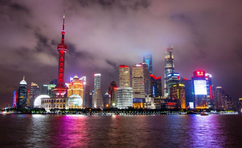 China: metrópoles . Foto: Pexels