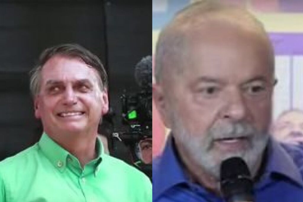 Lula e Bolsonaro. Reprodução YouTube
