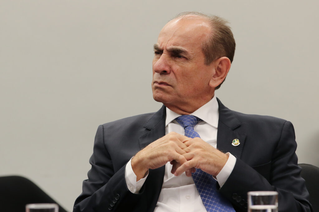 O parlamentar Marcelo Castro, responsável pelo relatório do orçamento de 2023 - Foto: Fabio Rodrigues Pozzebom/Agência Brasil