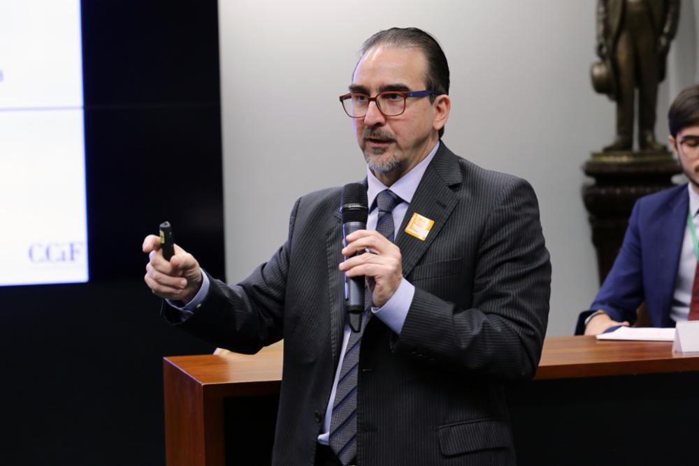 Bernardy Appy em audiência na Câmara dos Deputados. Foto: Michel Jesus/Câmara dos Deputados