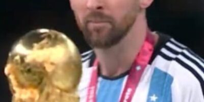 Lionel Messi, da Argentina, ganha Copa do Mundo 2022. Foto: Fifa+