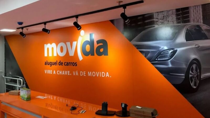 Movida (MOVI3): com alta na diária dos aluguéis de carros, empresa prevê aumento de R$ 387 milhões na receita em 2024