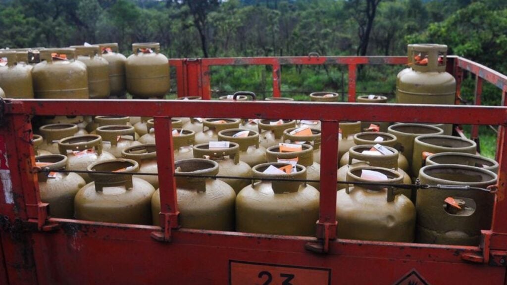 Botijão de 13 quilos de gás de cozinha. Foto: Marcello Casal Jr./Agência Brasil