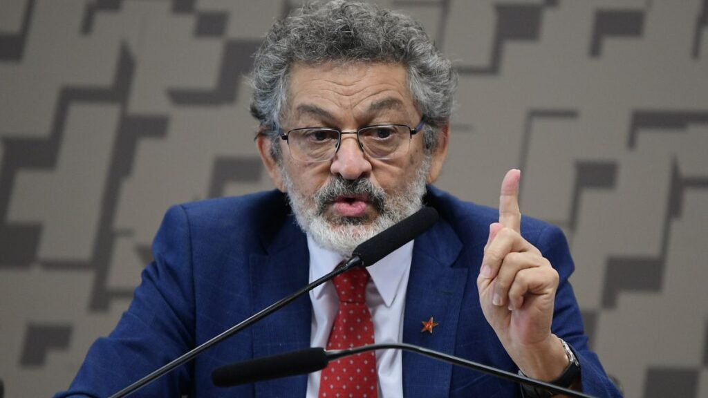 Paulo Rocha, líder do PT no Senado. Foto: Pedro França/Agência Senado