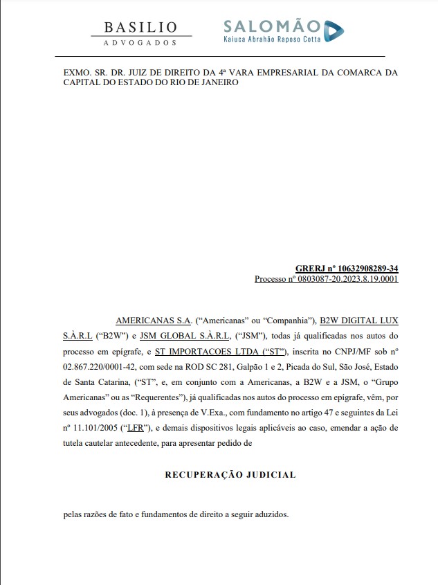 Americanas: Aviso de possível recuperação judicial é xeque-mate na