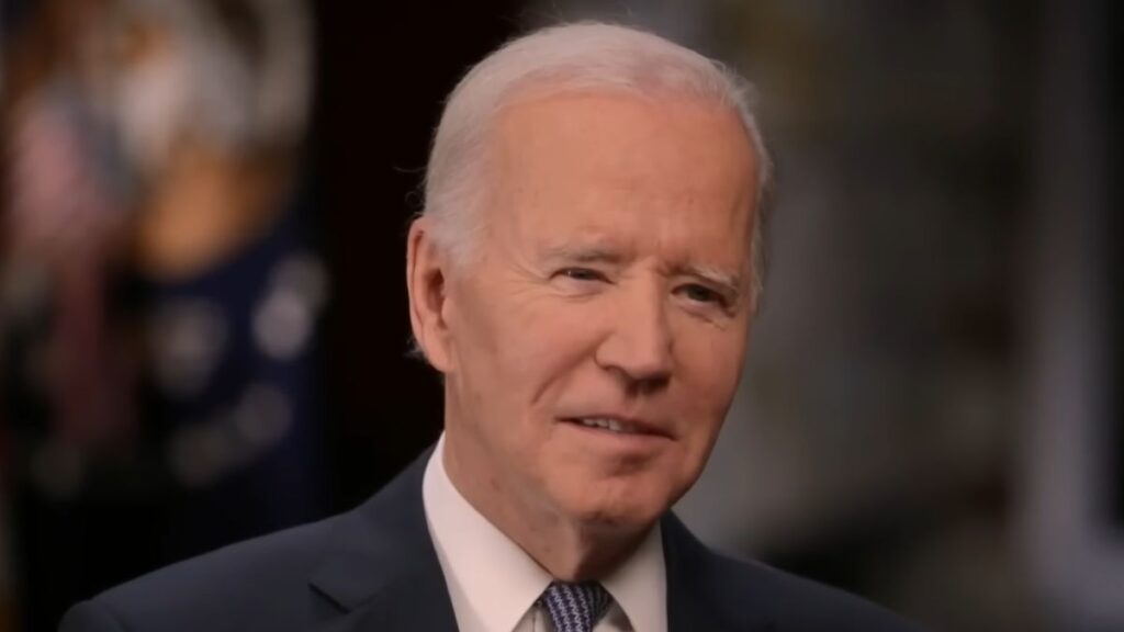 Joe Biden, presidente dos Estados Unidos, em entrevista à MSNBC. Foto: MSNBC