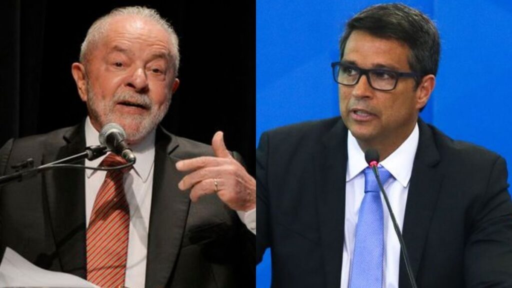 Lula e Roberto Campos Neto. Fotos: Agência Brasil