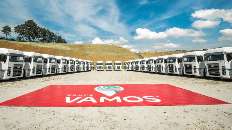 Vamos (VAMO3) arremata frota de caminhões do Grupo Petrópolis e celebra contrato de locação