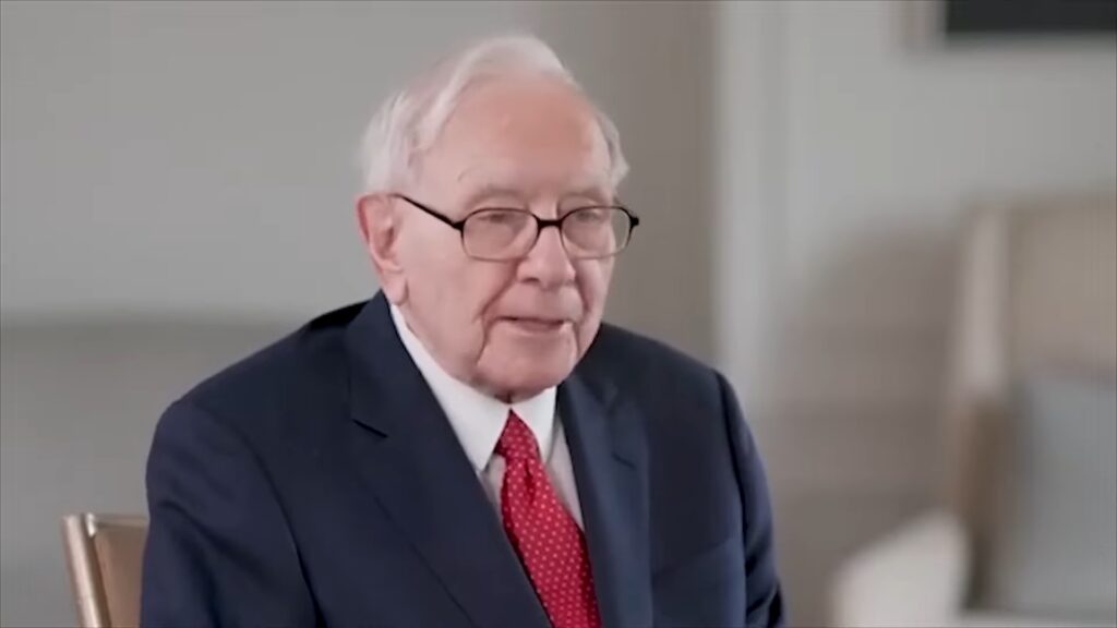 Warren Buffett, Berkshire Hathaway (BERK34). Foto: Reprodução/YouTube Nubank roxo34