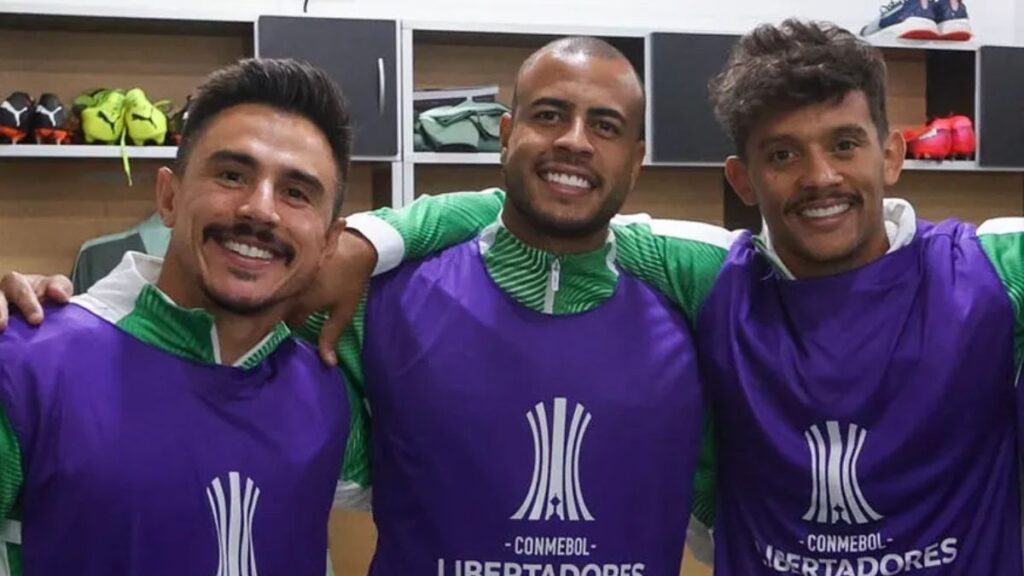 Willian, Mayke e Scarpa em 2021 no Palmeiras. Foto: Cesar Greco / Ag Palmeiras