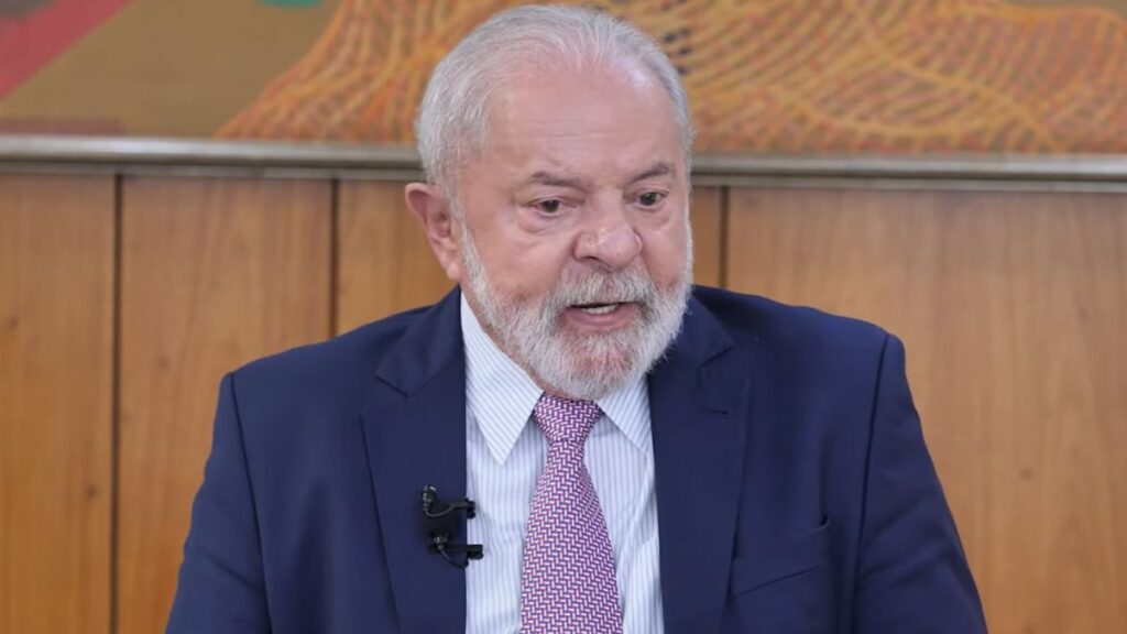 Presidente Lula em entrevista ao canal TV 247. Foto: YouTube