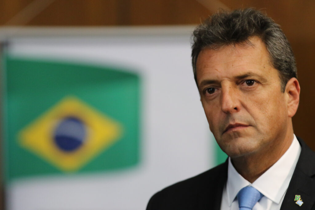 O ministro da Economia da Argentina, Sergio Massa - Foto: Fabio Rodrigues Pozzebom/Agência Brasil