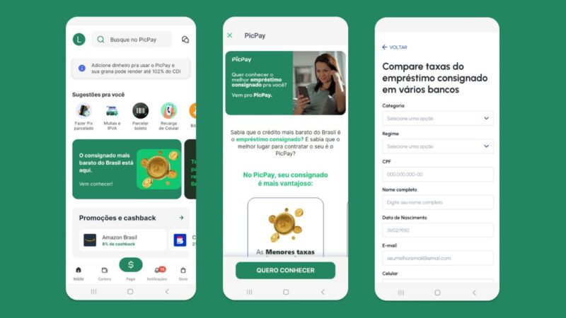 PicPay lança empréstimo consignado no app após compra de fintech