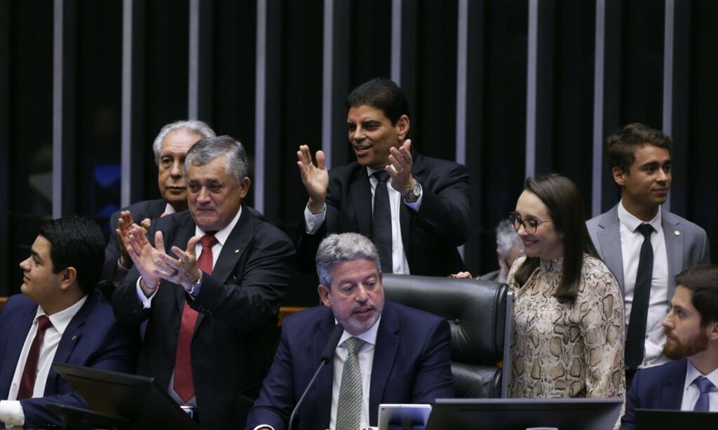 Votação do pedido de urgência do arcabouço fiscal. Foto: Lula Marques/Agência Brasil