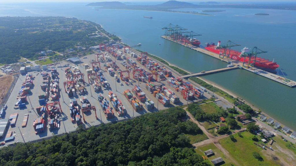 Porto de Itapoá, em Santa Catarina, ativo cujo BRZP11 tem lastro - Foto: Divulgação