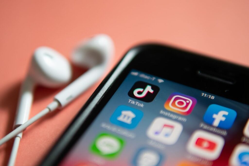 Redes sociais, TikTok - Foto: iStock