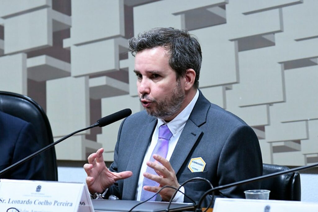 Leonardo Coelho Pereira, CEO da Americanas. Foto: Geraldo Magela/Agência Senado