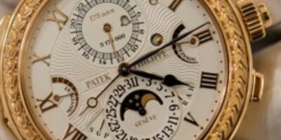 Patek Philippe; relógio; mais caro do mundo; relógios; ranking; top5