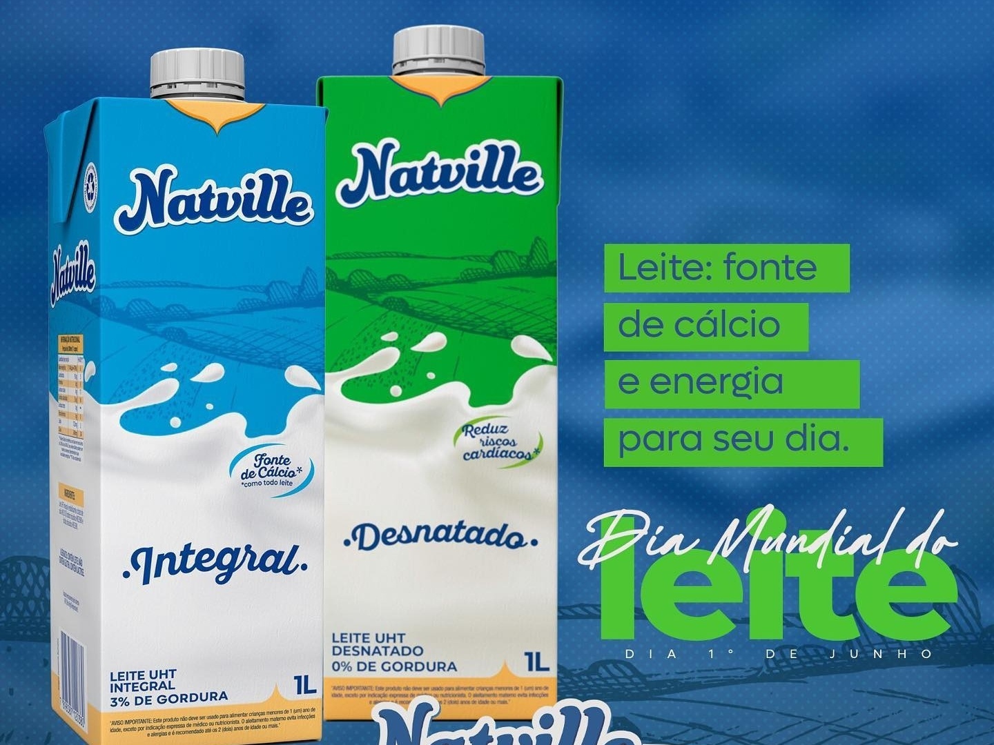 Leite Natville foi suspenso pela Anvisa- Foto: Divulgação