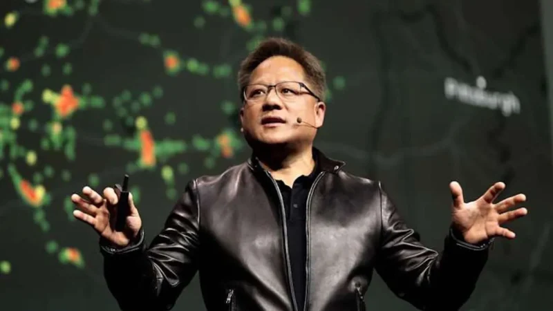 CEO da Nvidia (NVDC34) apresenta planos para futuros chips de IA