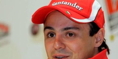 felipe massa, corredor pela ferrari na fórmula 1 de 2008